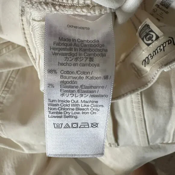29 Madewell Cream Off White 90s Straight Leg Jeans NWT - Picture 4 of 7